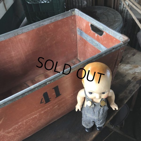 画像30: Vintage Industrial Fiber Container #41 (M445) (30)