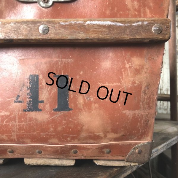 画像14: Vintage Industrial Fiber Container #41 (M445) (14)