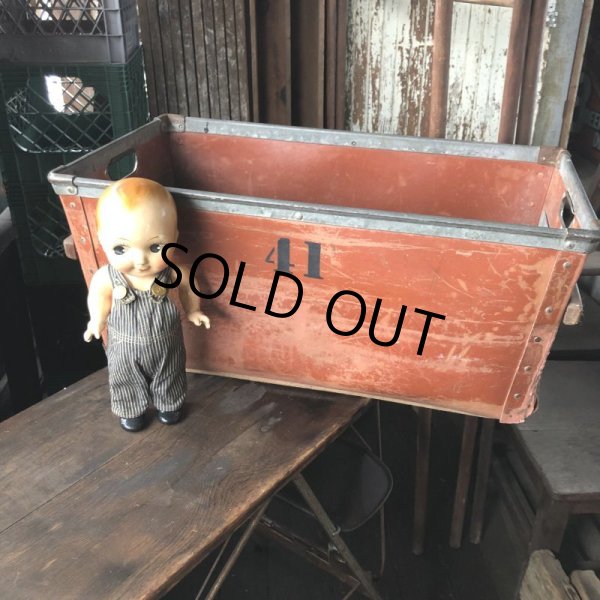 画像32: Vintage Industrial Fiber Container #41 (M445) (32)