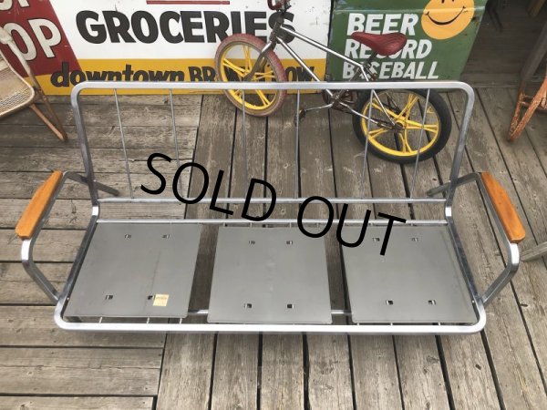 画像22: 【店舗引きり限定】 Vintage U.S.A Aluminum Frame 3P Sofa (M446) (22)