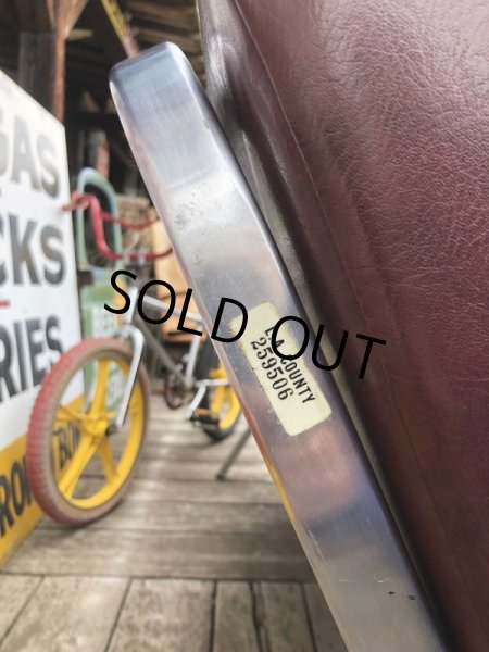 画像7: 【店舗引きり限定】 Vintage U.S.A Aluminum Frame 3P Sofa (M446) (7)