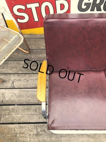 画像8: 【店舗引きり限定】 Vintage U.S.A Aluminum Frame 3P Sofa (M446) (8)