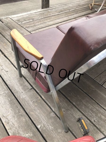 画像3: 【店舗引きり限定】 Vintage U.S.A Aluminum Frame 3P Sofa (M446) (3)
