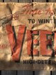 画像3: 【店舗引きり限定】 Vintage 30s-40s era Veedol Motor Oil Cloth Canvas Banner Store Sign (M447)  (3)