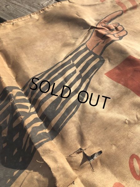 画像10: 【店舗引きり限定】 Vintage 30s-40s era Veedol Motor Oil Cloth Canvas Banner Store Sign (M447)  (10)
