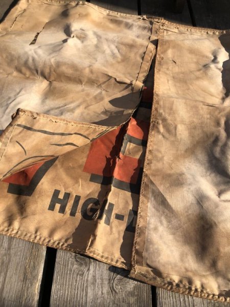 画像20: 【店舗引きり限定】 Vintage 30s-40s era Veedol Motor Oil Cloth Canvas Banner Store Sign (M447)  (20)