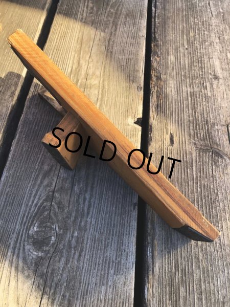 画像4: 〜70s Vintage Lee Advertising LEE RIDERS Wood Boot Jack (M448) (4)