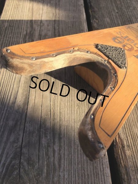 画像9: 〜70s Vintage Lee Advertising LEE RIDERS Wood Boot Jack (M448) (9)