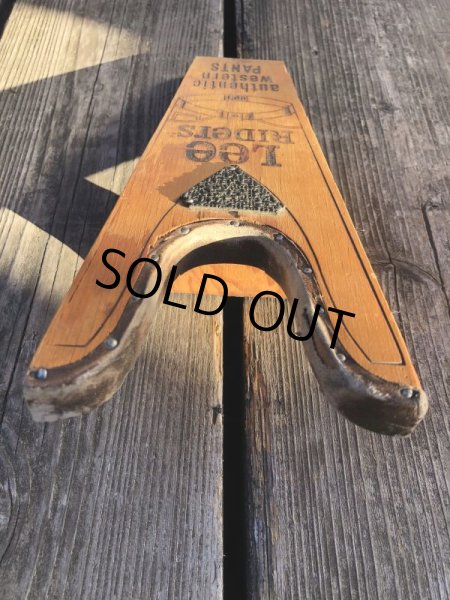 画像7: 〜70s Vintage Lee Advertising LEE RIDERS Wood Boot Jack (M448) (7)