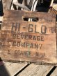 画像6: Vintage Advertising Wooden Crates Wood Box / HI-GLO Orange (M451) (6)