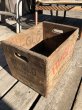 画像4: Vintage Advertising Wooden Crates Wood Box / HI-GLO Orange (M451) (4)