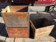 画像17: Vintage Advertising Wooden Crates Wood Box / HI-GLO Orange (M451) (17)