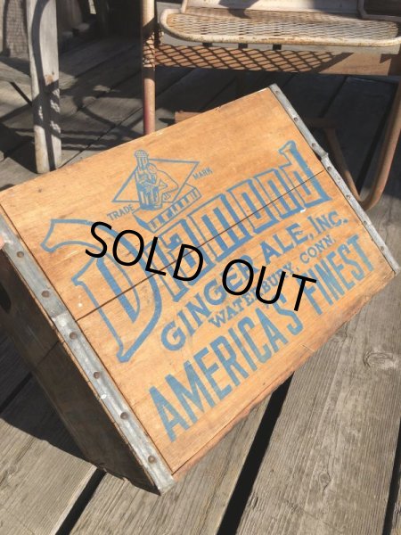 画像11: Vintage Advertising Wooden Crates Wood Box / Diamond Ginger ALE (M450) (11)
