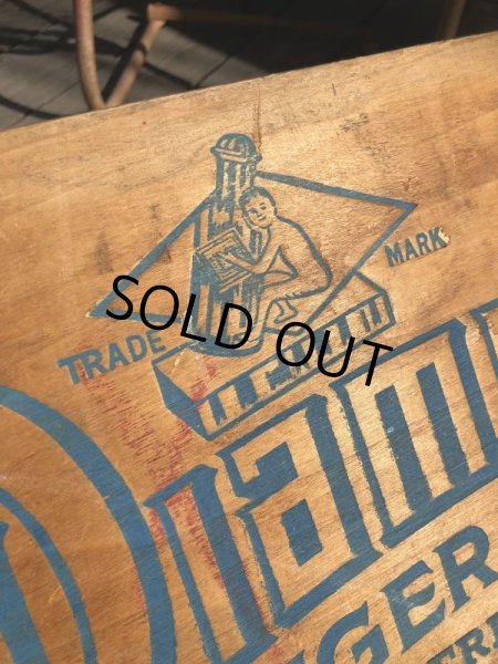 画像2: Vintage Advertising Wooden Crates Wood Box / Diamond Ginger ALE (M450) (2)