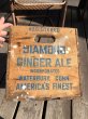 画像13: Vintage Advertising Wooden Crates Wood Box / Diamond Ginger ALE (M450) (13)