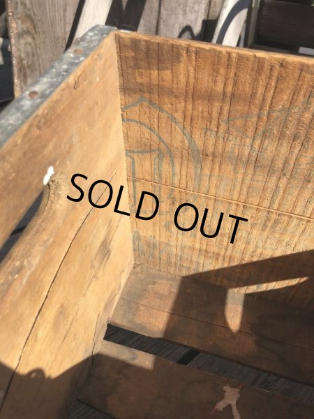 画像14: Vintage Advertising Wooden Crates Wood Box / Diamond Ginger ALE (M450) (14)