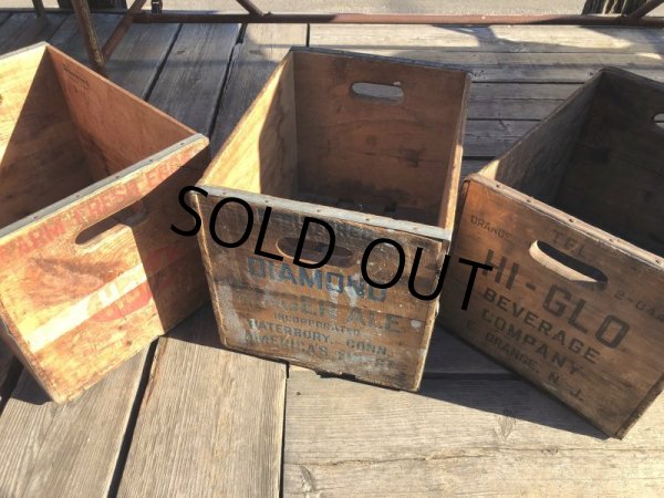 画像16: Vintage Advertising Wooden Crates Wood Box / H.P. HOOD (M449) (16)
