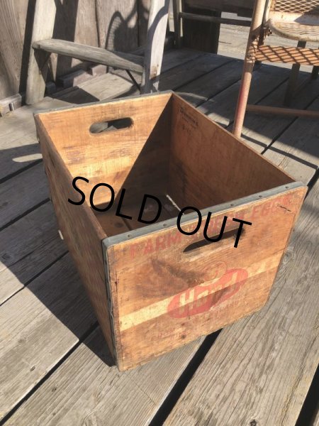 画像12: Vintage Advertising Wooden Crates Wood Box / H.P. HOOD (M449) (12)