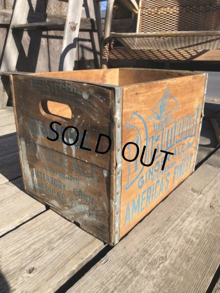 画像8: Vintage Advertising Wooden Crates Wood Box / Diamond Ginger ALE (M450) (8)