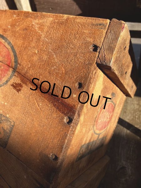 画像6: Vintage Advertising Wooden Crates Wood Box / Cross (M452) (6)
