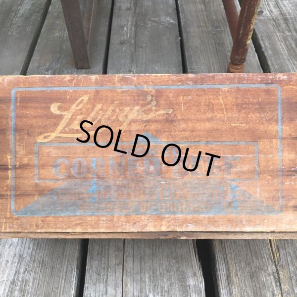画像4: Vintage Advertising Wooden Crates Wood Box / Libby's (M455) (4)