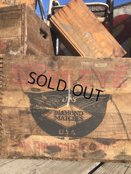 画像17: Vintage Advertising Wooden Crates Wood Box / Libby's (M455) (17)
