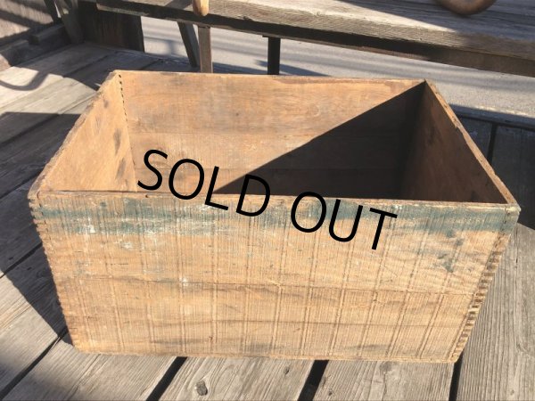 画像5: Vintage Advertising Wooden Crates Wood Box / BIRD'S EYE (M456) (5)