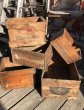 画像18: Vintage Advertising Wooden Crates Wood Box / WALPOLE (M454) (18)
