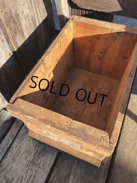 画像10: Vintage Advertising Wooden Crates Wood Box / Cross (M452) (10)
