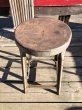 画像5: Vintage Industrial Iron Stool (M460) (5)