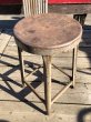 画像1: Vintage Industrial Iron Stool (M460) (1)