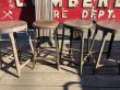 画像11: Vintage Industrial Iron Stool (M458) (11)