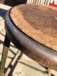 画像3: Vintage Industrial Iron Stool (M458) (3)