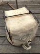 画像4: Vintage Industrial Laundry Canvas Basket (M463) (4)