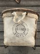 画像10: Vintage Industrial Laundry Canvas Basket (M463) (10)