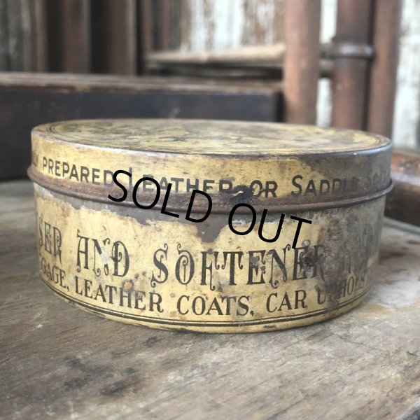 画像4: Vintage Properts Leather and Saddle Soap Tin (M467) (4)