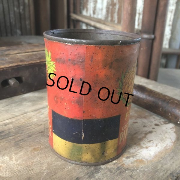 画像3: Vintage Crushed hawaiian PINEAPPLE Tin (M473) (3)