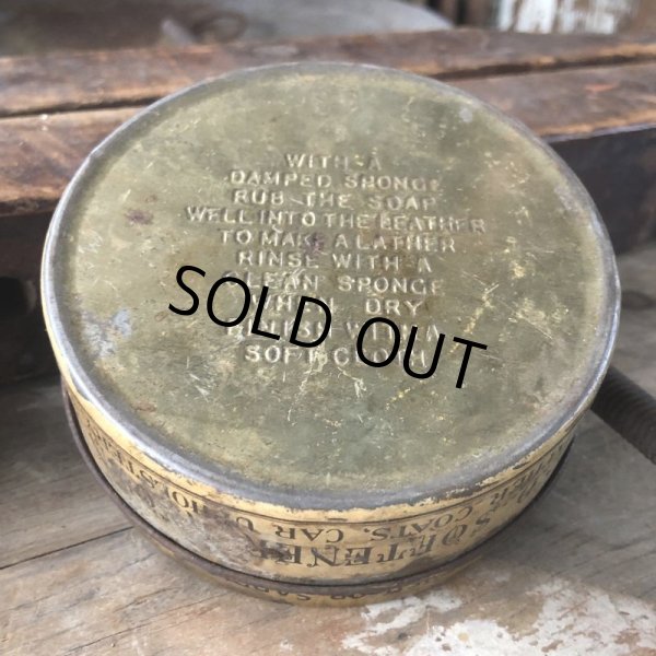 画像7: Vintage Properts Leather and Saddle Soap Tin (M467) (7)
