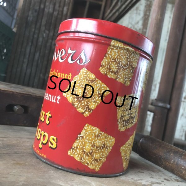 画像2: Vintage Bowers Nut Crisps Tin (M471) (2)
