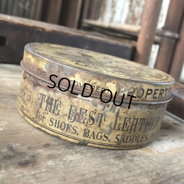 画像2: Vintage Properts Leather and Saddle Soap Tin (M467) (2)