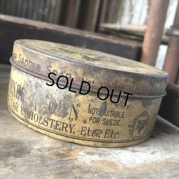 画像5: Vintage Properts Leather and Saddle Soap Tin (M467) (5)