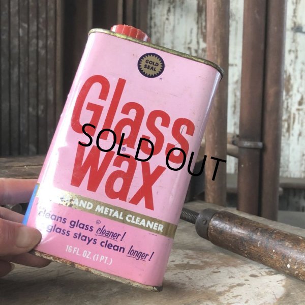 画像6: Vintage Gold Seal Glass Wax Tin (M470) (6)