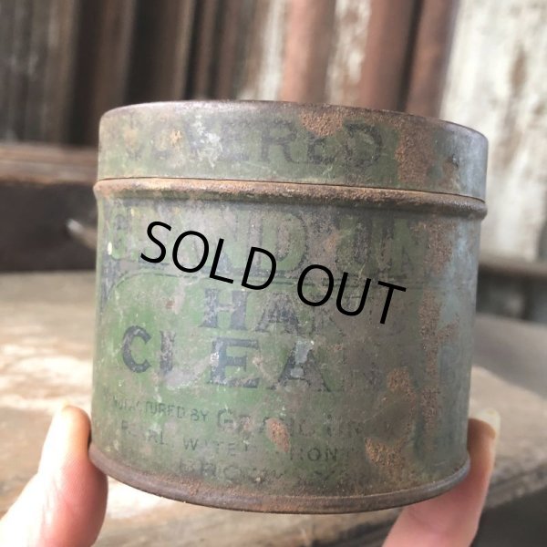 画像9: Vintage Grand Union Hand Cleaner Tin (M468) (9)