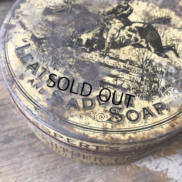 画像8: Vintage Properts Leather and Saddle Soap Tin (M467) (8)