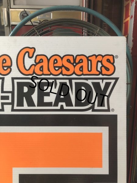 画像5: Vintage Little Caesars Pizza Advertising Store Display Sign (M478) (5)