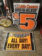 画像11: Vintage Little Caesars Pizza Advertising Store Display Sign (M478) (11)