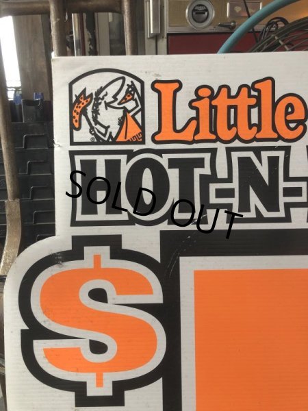 画像6: Vintage Little Caesars Pizza Advertising Store Display Sign (M478) (6)