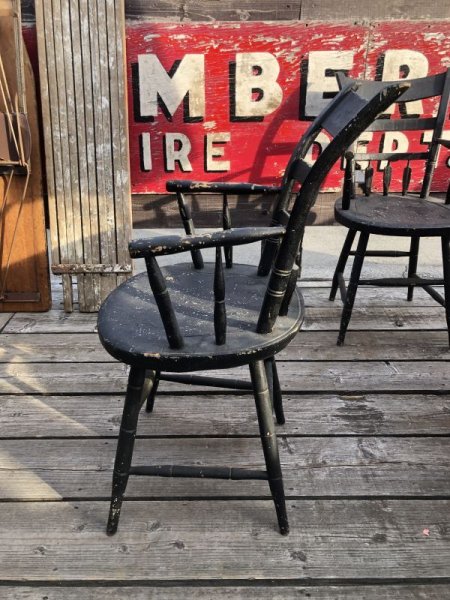 画像10: 【店舗引き取り限定】 Vintage Wooden Dining Chair B (M480) (10)