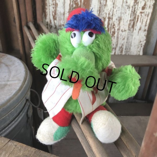 画像1: 70s Vintage MLB Phillie Phanatic Plush Doll (M480) (1)