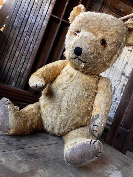 画像7: Vintage UK Chiltern Hugmee Teddy Bear 50cm (M486) (7)